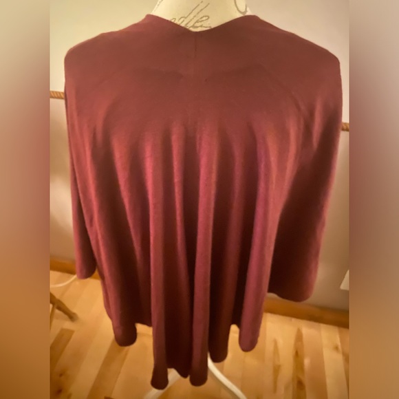 Burgundy Cape by Echo - Picture 2 of 6